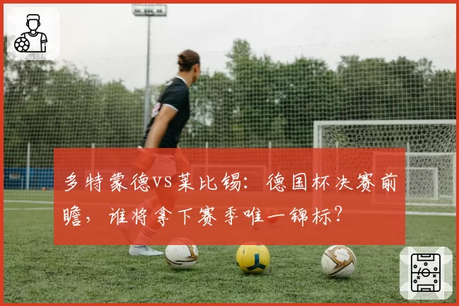 多特蒙德vs莱比锡：德国杯决赛前瞻，谁将拿下赛季唯一锦标？